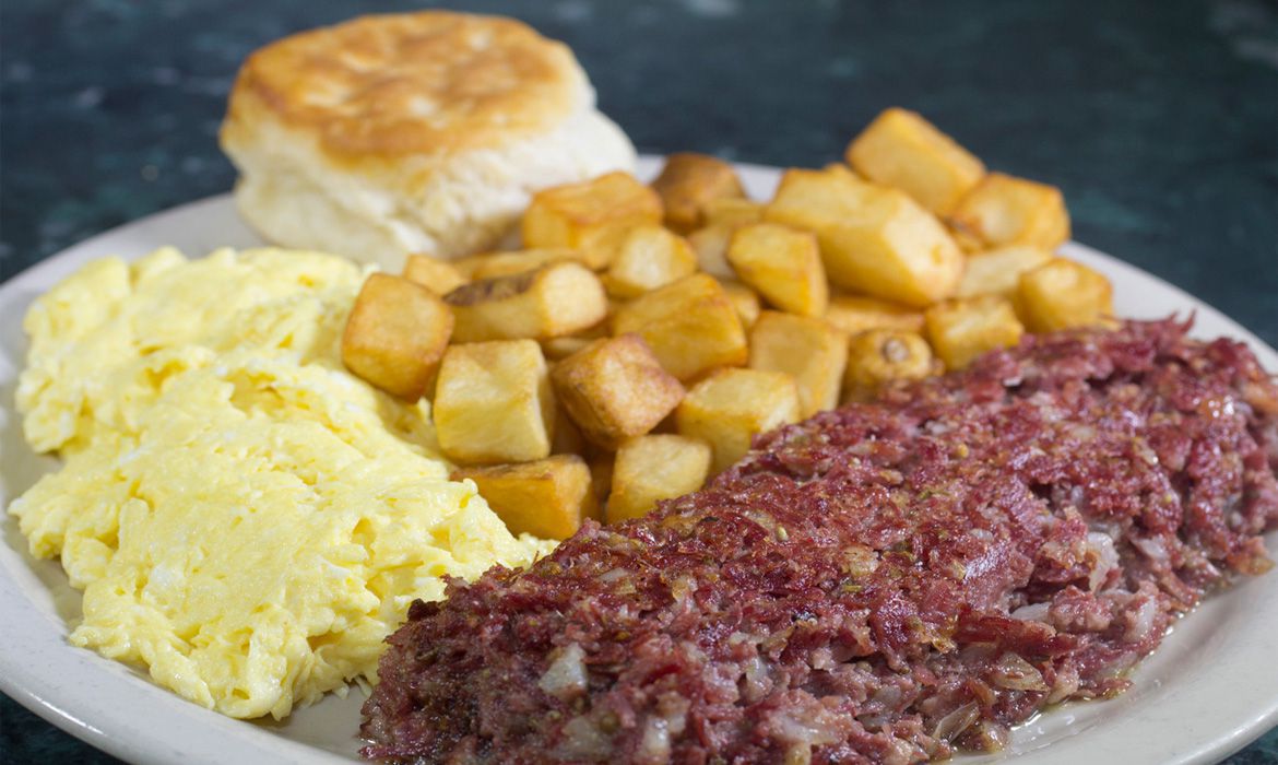 Savannah Breakfast Specials – Freshly Made Corned Beef Hash
