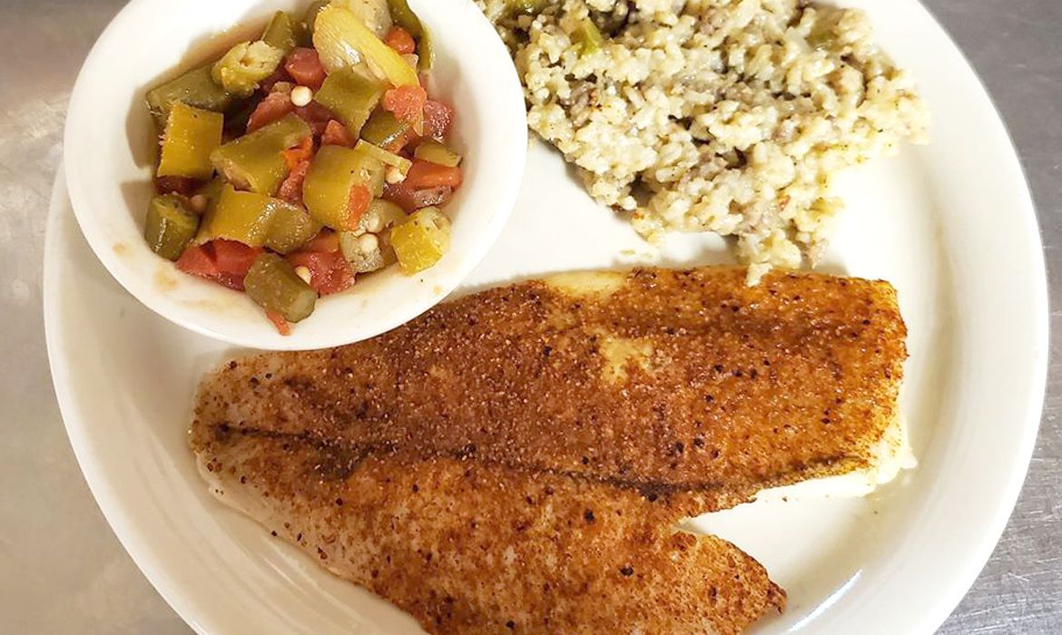 Friday’s Special – Blackened Flounder