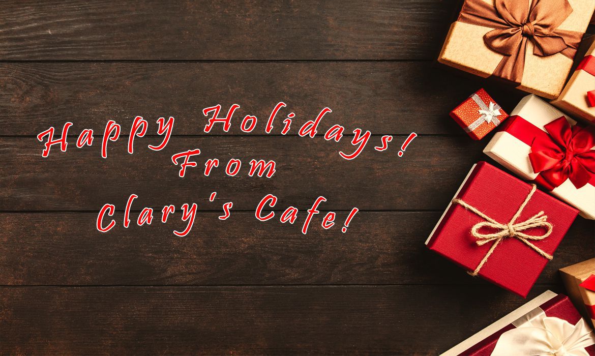 Savannah Restaurant | Happy Holidays from Clary’s Cafe